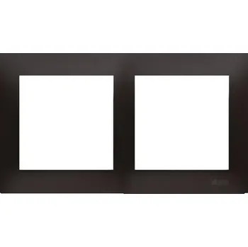 Elektrická zásuvka Rámeček dvojnásobný Simon 54 premium antracit