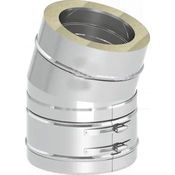 Komín Koleno 15° 150/30/0,6 mm Premium+