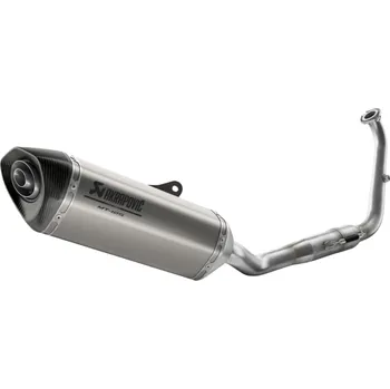 Motodíl Kompletní titanový výfukový systém Akrapovič YAMAHA MT-125 (Titanium)