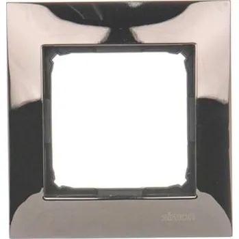 Rámeček jednonásobný Simon 54 premium tmavá ocel kovový