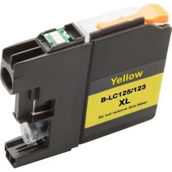 Best2Buy cartridge Brother LC123Y, žlutá (yellow), kompatibilní