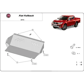 Kryt motoru Kryt pod chladič MITSUBISHI L 200 / TRITON (KJ_, KK_, KL_) - Plech - 8595698042187