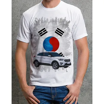 Pánské tričko tričko Hyundai Creta 140 (triko s osobním autem)