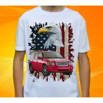 Pánské tričko tričko GMC Envoy XL Denali S (triko s osobním autem)