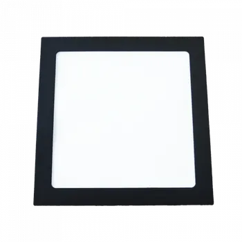 Ecolight LED downlight čtverec vestavný 18W 4000K černá