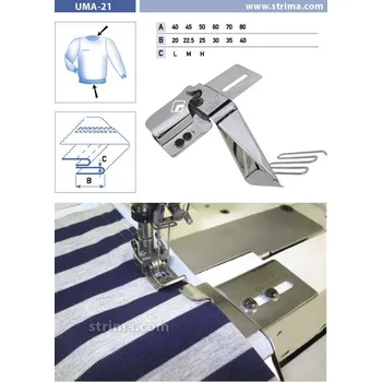 Texi Zakladač podvíjející pro šicí stroje UMA-21 25/12,5 M