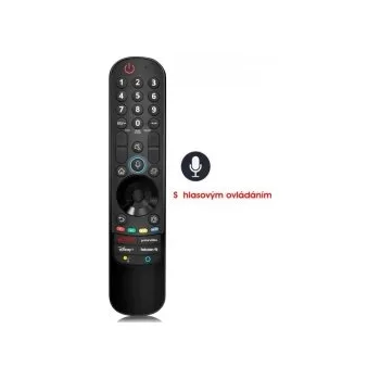 Dálkový ovladač LG AN-MR21GA Bluetooth magický dálkový ovladač s hlasovým ovládáním, náhradní DLT, Sada vč. baterie Alkaline