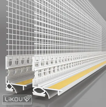 Stavební profil LS2-FLEX 09/2600/VERTEX/lišta okenní začišťovací 2D 9mm 2.6m