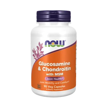 Zdraví NOW Foods - Glucosamine & Chondroitin s MSM, kapsle Počet tabletek: 90 kapslí
