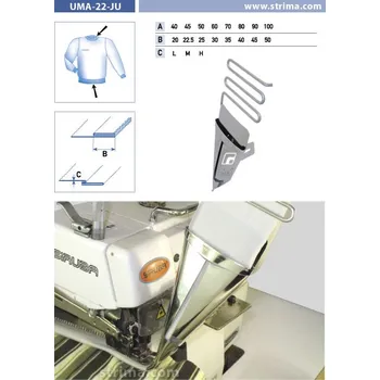 Příslušenství k šicímu stroji Texi Zakladač výpustků pro šicí stroje UMA-22-JU 50/25 M
