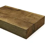 Pražec půlený Dub, 75x260x2500 mm, impregnovaný