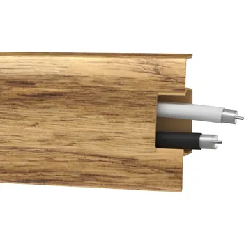 soklová lišta Obvodová lišta MD60 - 86 Dub rustik