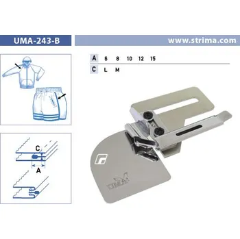 Texi Vodič pro šicí stroje UMA-243-B 10 M