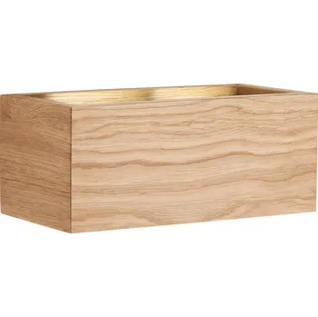 Nástěnné svítidlo Fischer Honsel 30544 WOOD - Nástěnné obousměrné dřevěné svítidlo, LED 12W, 2700K (Přímo nepřímé nástěnné svítidlo ve dřevě, bez vypínače)