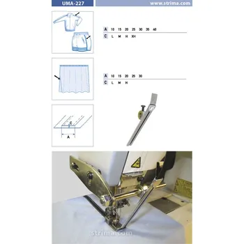 Texi Zakladač speciální pro šicí stroje UMA-227 10 M