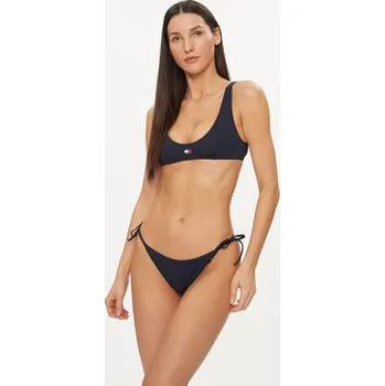 Dámské plavky Tommy Hilfiger Vrchní část bikin UW0UW05098 Tmavomodrá M