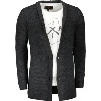 Pánský svetr Pánský svetr KIXMI LUKAS ČERNÁ L