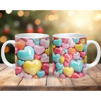 Hrnek 330ml, SRDCE 4, cena za 1 ks