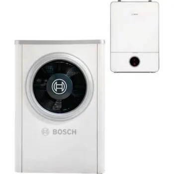 Tepelné čerpadlo Junkers BOSCH COMPRESS 7000i AW 17 ORE-T tepelné čerpadlo 5,63kW, 400V, vzduch-voda, venkovní+vnitřní jednotka