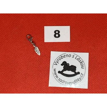 HandMade by VeJa Přívěšek s karabinkou č.8