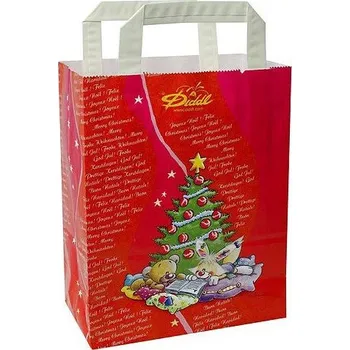 Vánoční dárková taška malá Diddl