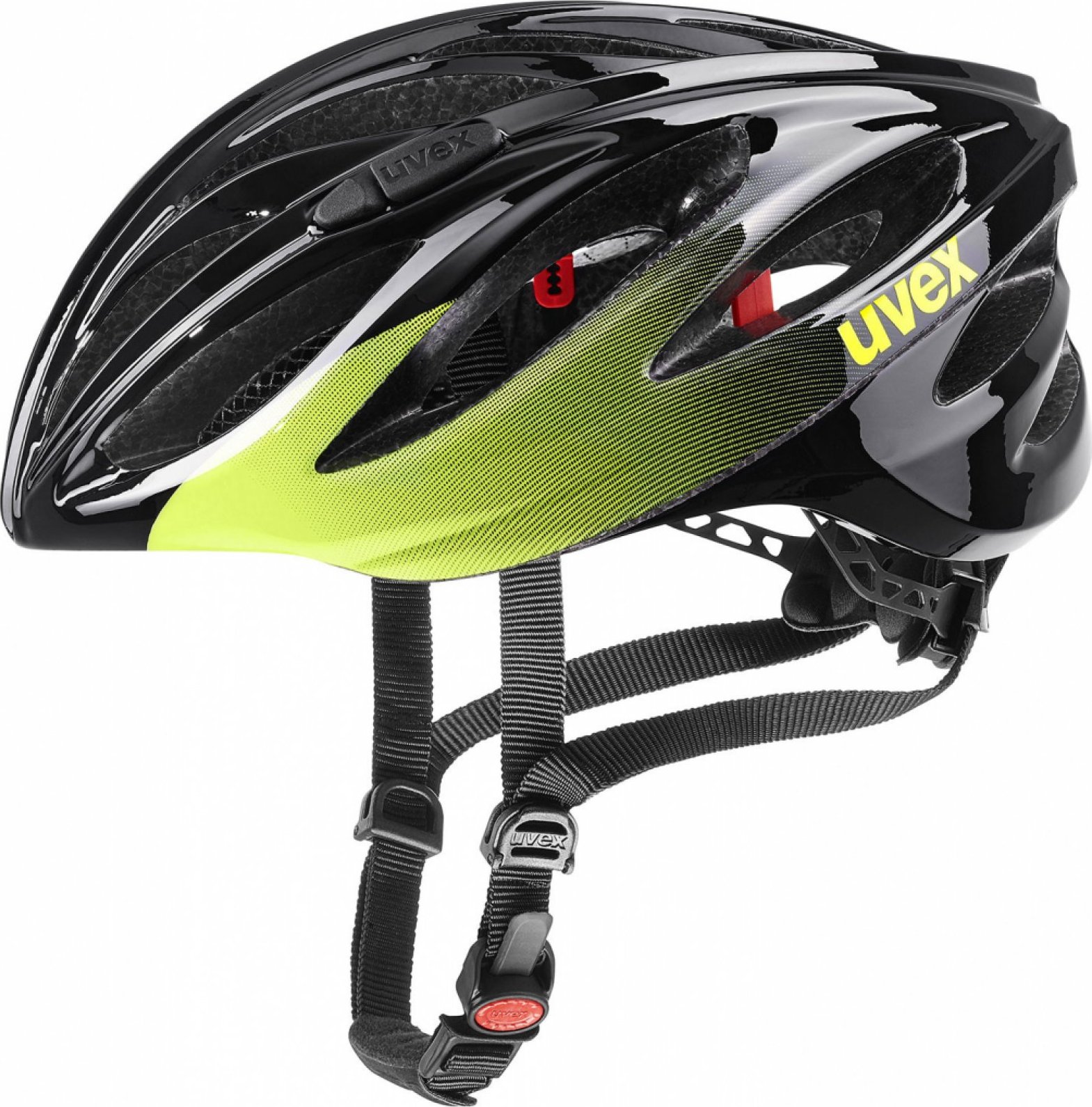 Helma na kolo Uvex Boss Race Velikost: 52-56 black/lime