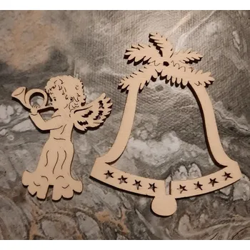 Vánoční dekorace VÁNOČNÍ OZDOBY * OZDOBA zvonek 03