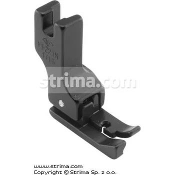 Texi Patka kompenzační teflonová úzká 1.6mm pro šicí stroje, levá, pro jemné pleteniny LF1/16NK [PF221N 1/16]