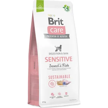 Brit Care Dog Sustainable Adult Digestion and Skin Sensitive Insect/Fish, 2x 12 kg