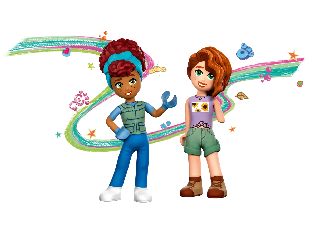 foto Stavebnice LEGO LEGO Friends 42632 Veterinární klinika pro zvířátka z farmy