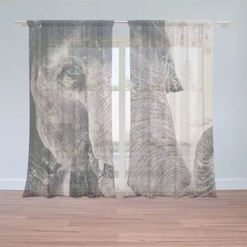 Záclona Záclony Slon: 2 ks - 150x250 cm - Sablio