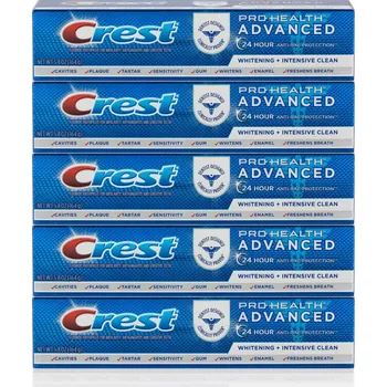 zubní pasta Bělicí zubní pasta Crest Pro Health Advanced 5 PACK 5x164g