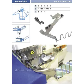 Texi Zakladač výpustků pro šicí stroje UMA-32-BR 20/10 H