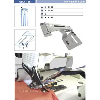 Texi Zakladač pásku pro šicí stroje UMA-116 60/38/12 XH