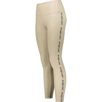 Dámské kalhoty Dámské dlouhé legíny premium ALTISPORT VOJ/ALW021LEG01 HNĚDÁ L