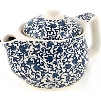 Konvice na čaj Čajová konvice Herb Pattern 0,35 l porcelánová se sítkem
