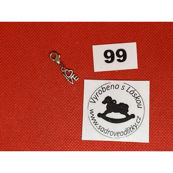 HandMade by VeJa Přívěšek s karabinkou č.99