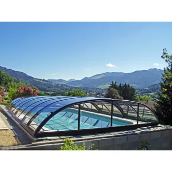 Pergola Zastřešení Alukov 8,55 x 4,50 m Azure Compact Flat RR