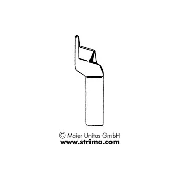 Příslušenství k šicímu stroji Pfaff Nůž 91-069595x7.0 HSS MAIER