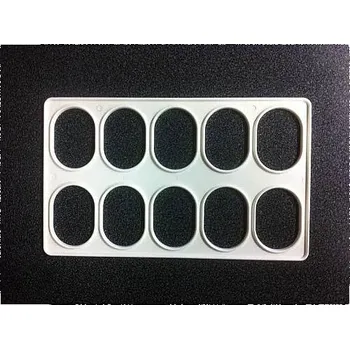 Kuchyňský vál Dortisimo Šablona na laskonky ovál