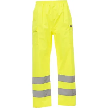 Pánské kalhoty PAYPER HURRICANE-PANTS HV FLUO nepromok.kalhoty - žlutá XXL