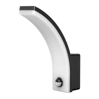Venkovní osvětlení Zahradní LED svítidlo FRENIT bezrámové s PIR senzorem 20W 1800LM 4000K IP65 černé [AD-OP-6204BLPMR4]