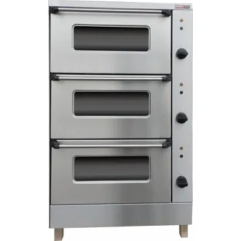 Sporák GASTROHAAL NS-1306 ELEKTRICKÁ PEC STATICKÁ , SMALTOVANÁ, trojkomorová