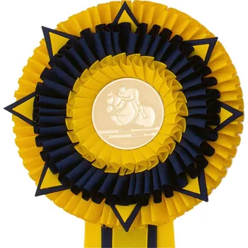 Kokarda čtyřřadá RŮŽICE, průměr 16 cm