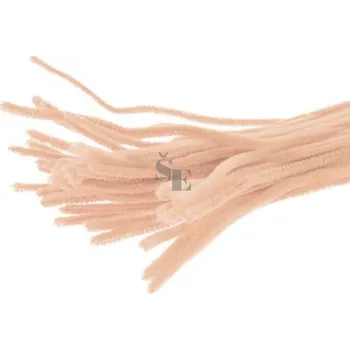 Hobby drát Chlupaté modelovací drátky 30cm 40ks béžové 622110