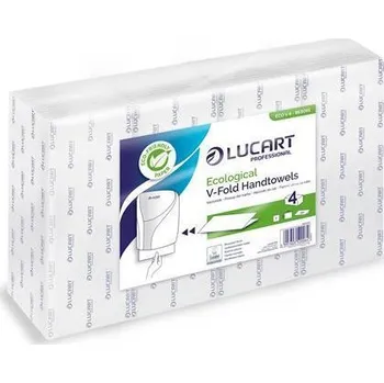Papírový ručník Papírové ručníky "Cash and Carry Eco V4", V skládání, 2-vrstvé, LUCART