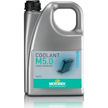 Nemrznoucí směs do chladiče Chladící kapalina MOTOREX COOLANT M5.0 ANTI-FREEZE modrá, balení 4 litry (nemrznoucí kapalina na bázi etylen-glykolu připravená k použití)