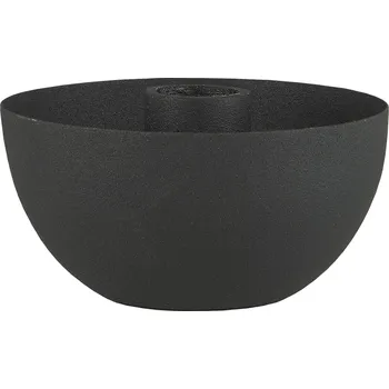 Svícen Ib Laursen Kovový svícen Black 10,2 cm
