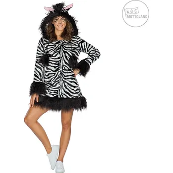 Karnevalový kostým Mottoland Německo Zebra lady - kostým varianta: 44