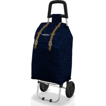 taška SMART šedá nákup. s kolečky